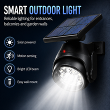 Solar Motion Sensor Wall Light