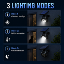 Solar Motion Sensor Wall Light